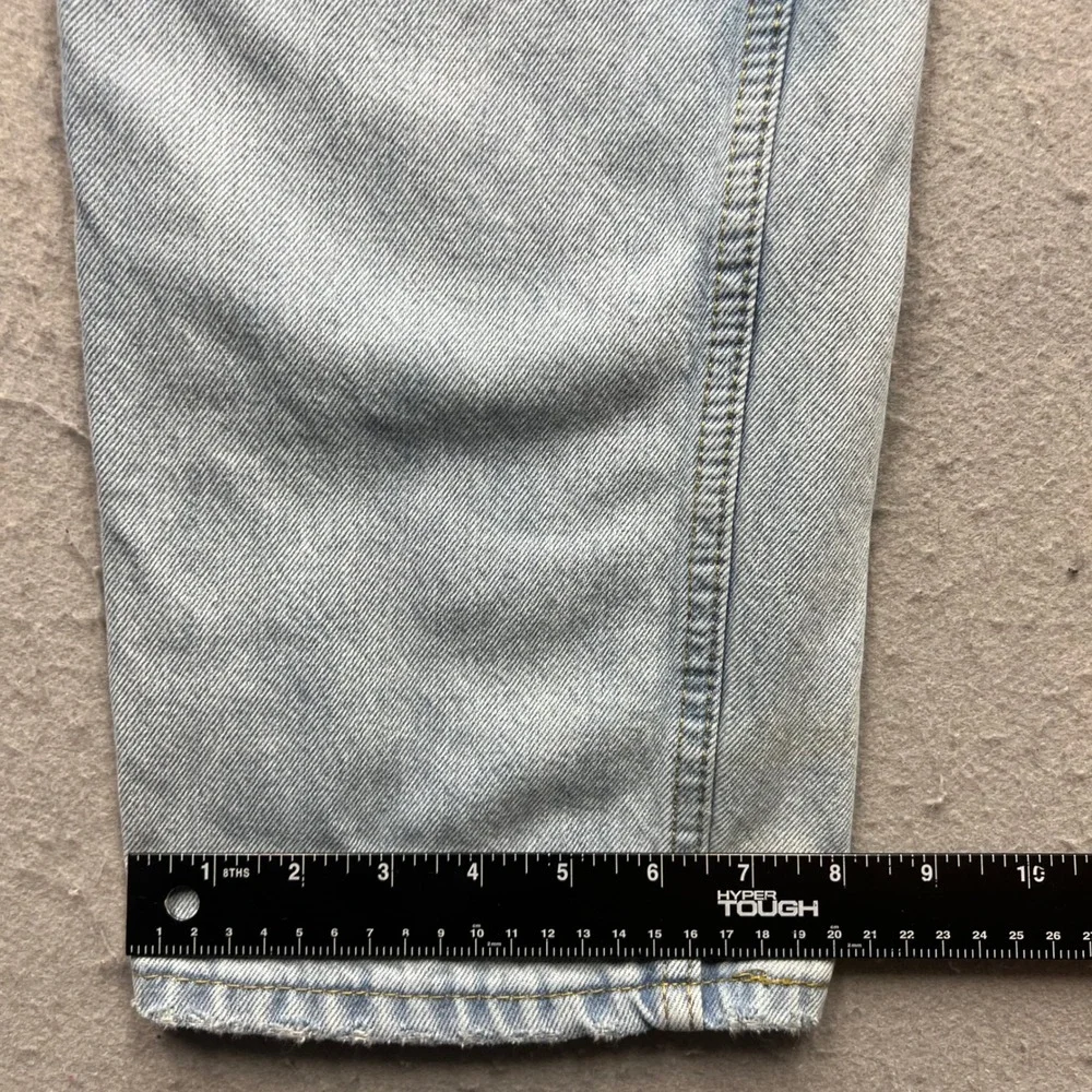 Levis 550 Relaxed Fit Light Wash Blue Denim Jeans Mens 32x30 100 Cotton